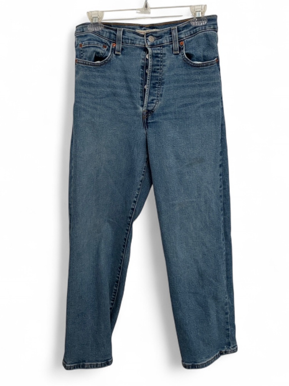 Levi’s Ribcage Straight Ankle Blue Jeans